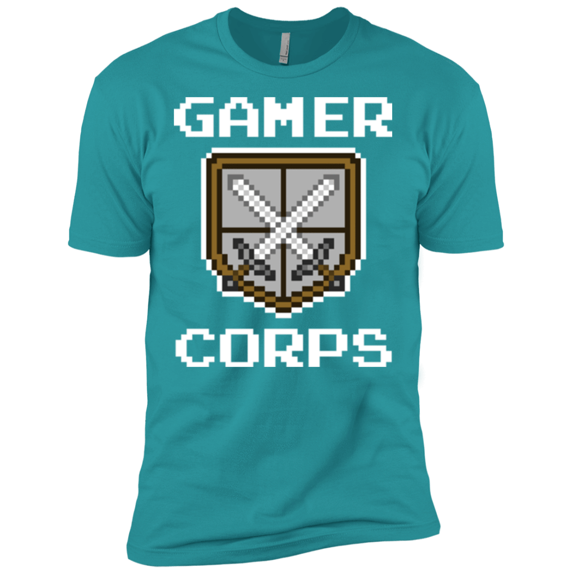 T-Shirts Tahiti Blue / X-Small Gamer corps Men's Premium T-Shirt