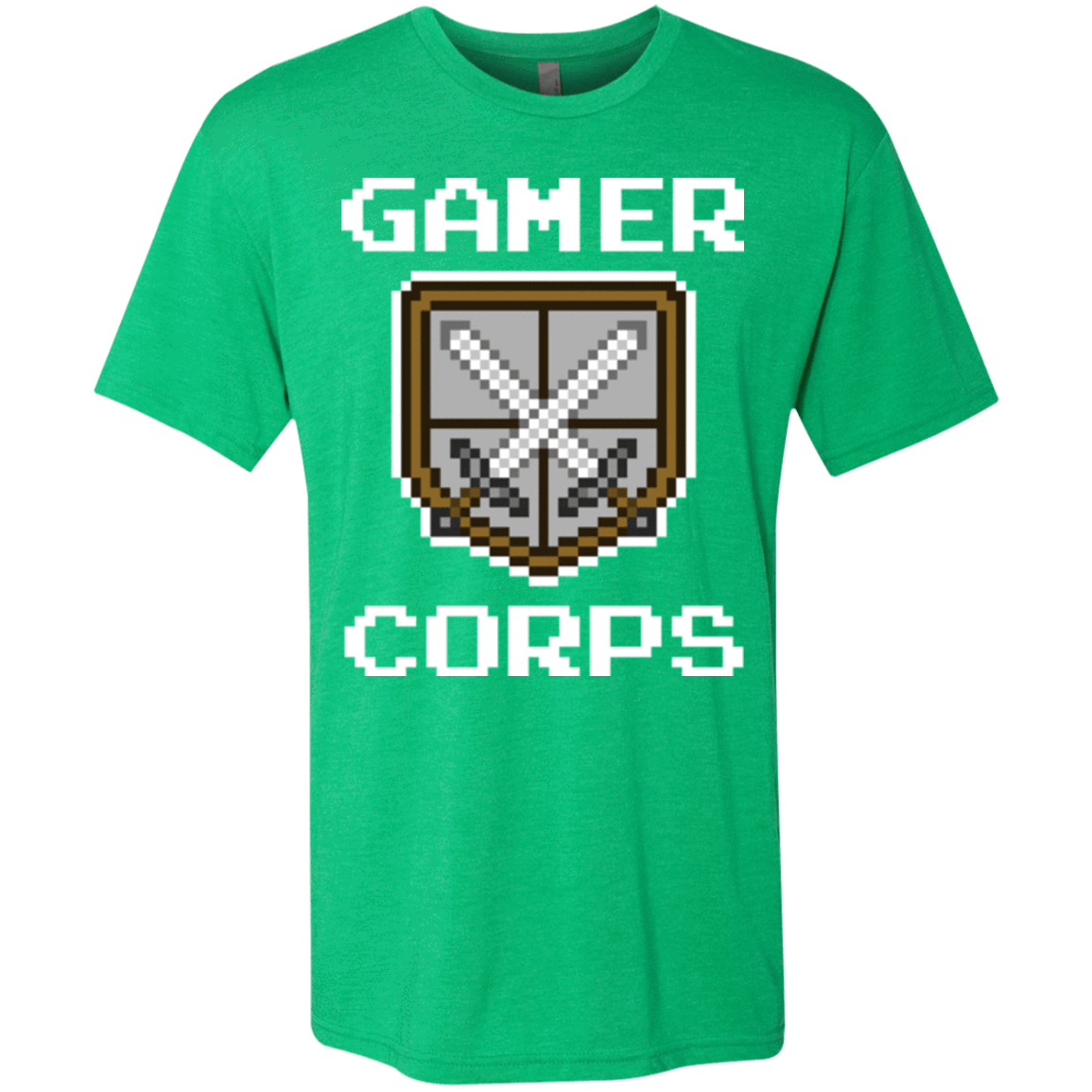 T-Shirts Envy / Small Gamer corps Men's Triblend T-Shirt