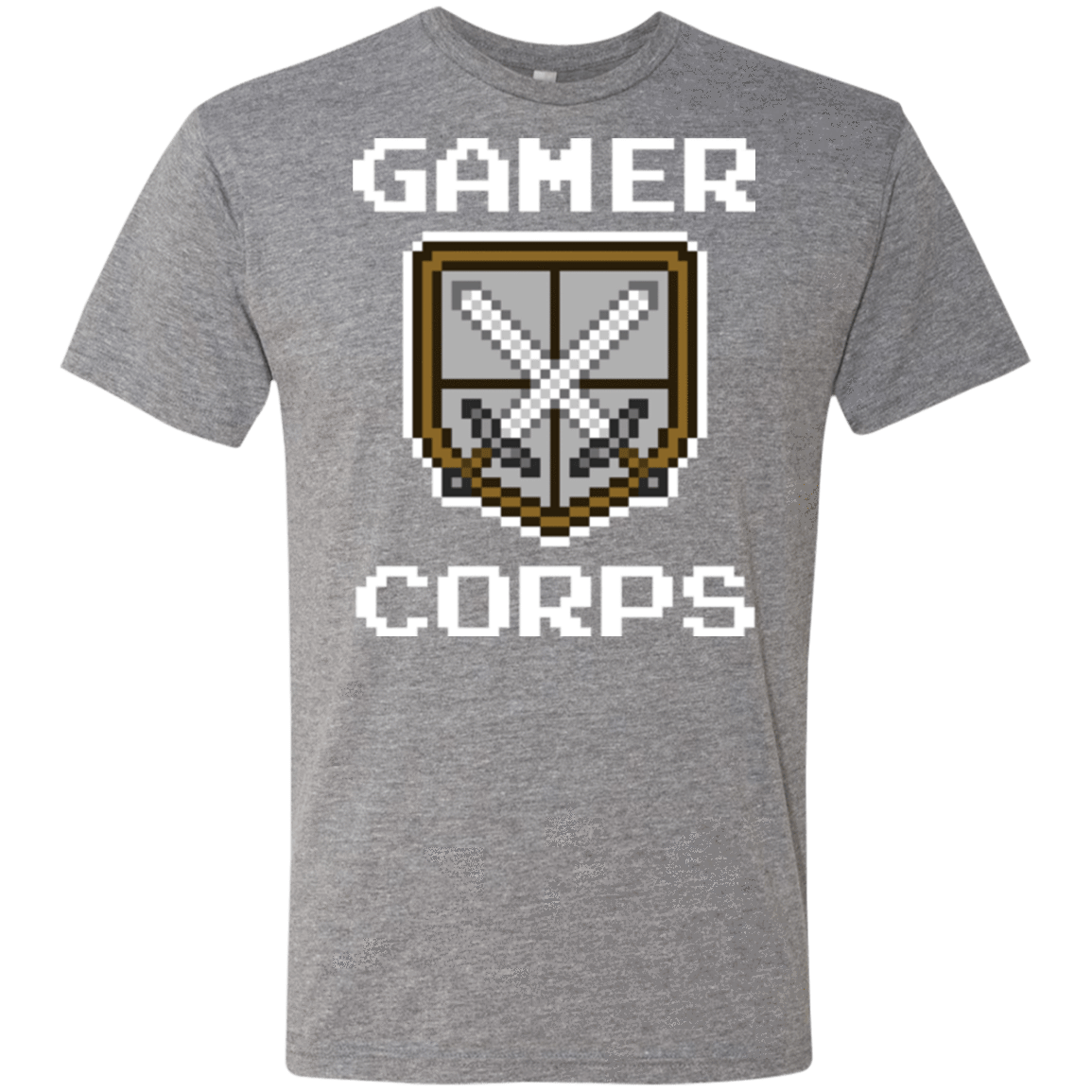 T-Shirts Premium Heather / Small Gamer corps Men's Triblend T-Shirt
