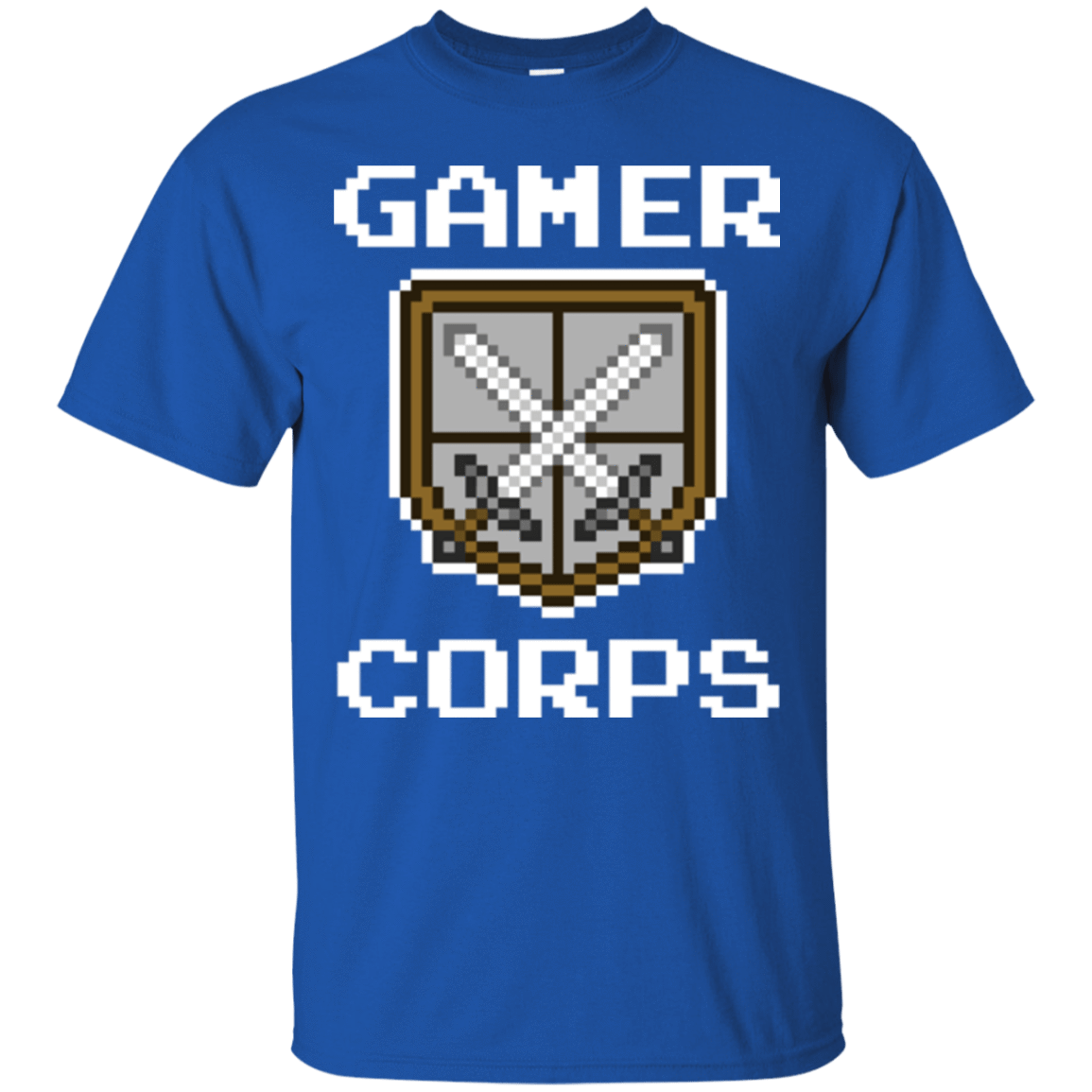 T-Shirts Royal / Small Gamer corps T-Shirt