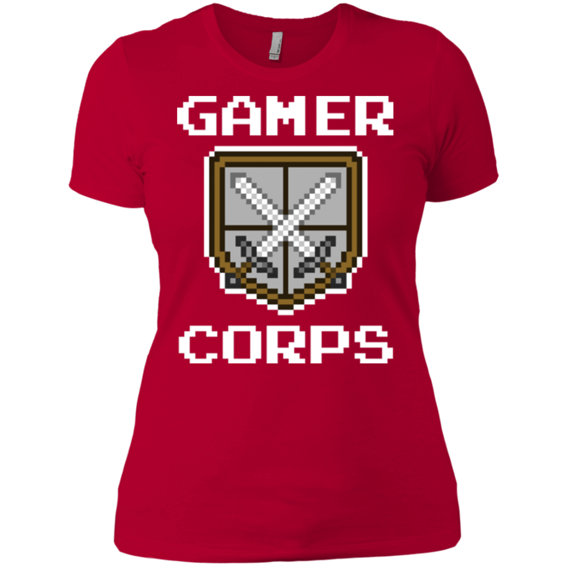 T-Shirts Red / X-Small Gamer corps Women's Premium T-Shirt