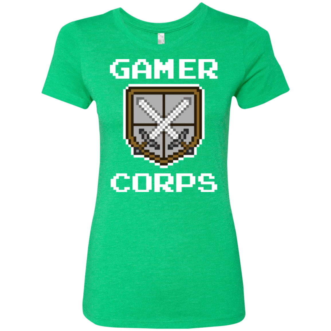 T-Shirts Envy / Small Gamer corps Women's Triblend T-Shirt