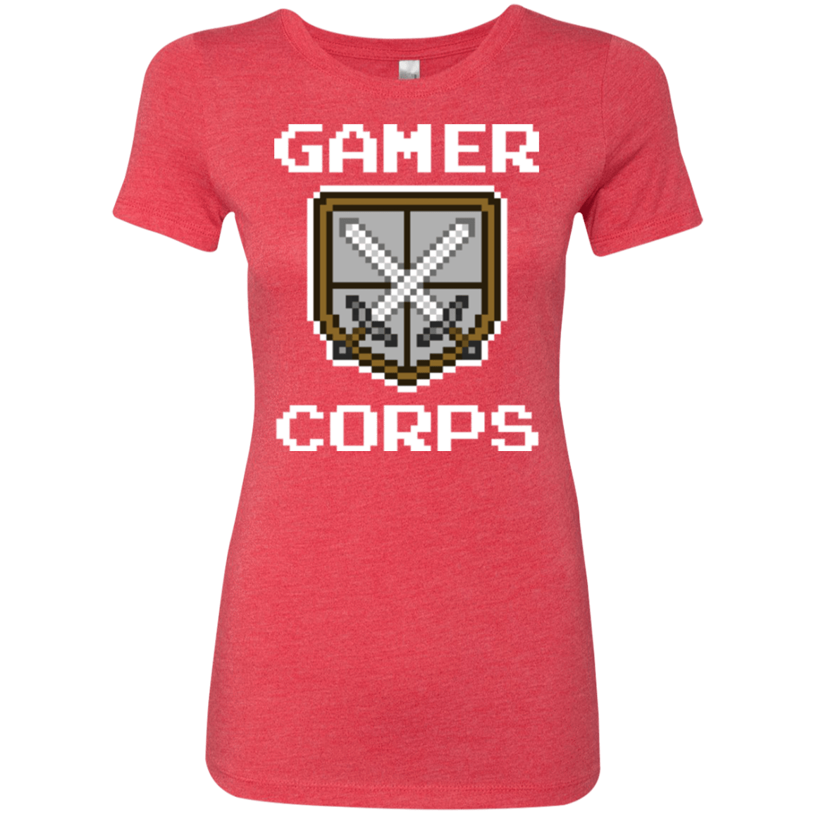 T-Shirts Vintage Red / Small Gamer corps Women's Triblend T-Shirt