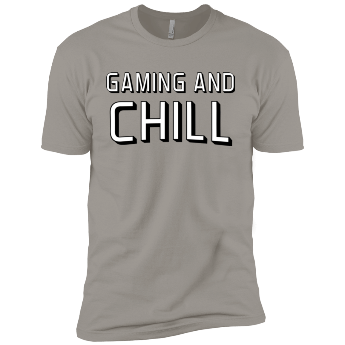 T-Shirts Light Grey / YXS Gaming and Chill Boys Premium T-Shirt