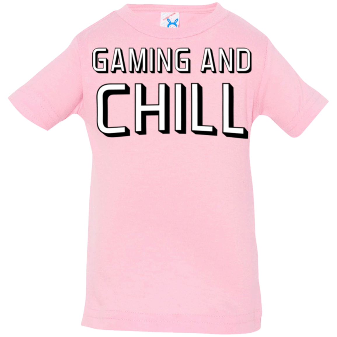 T-Shirts Pink / 6 Months Gaming and Chill Infant Premium T-Shirt