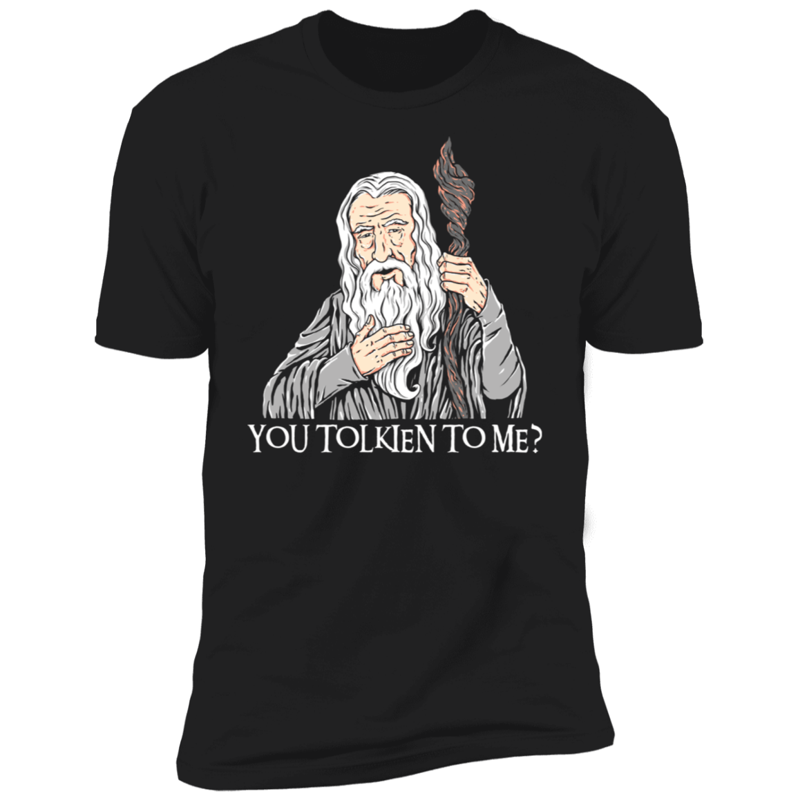 T-Shirts Black / X-Small Gandalf The Gangsta Men's Premium T-Shirt