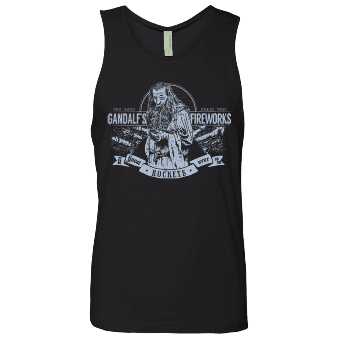 T-Shirts Black / Small Gandalfs Fireworks Men's Premium Tank Top