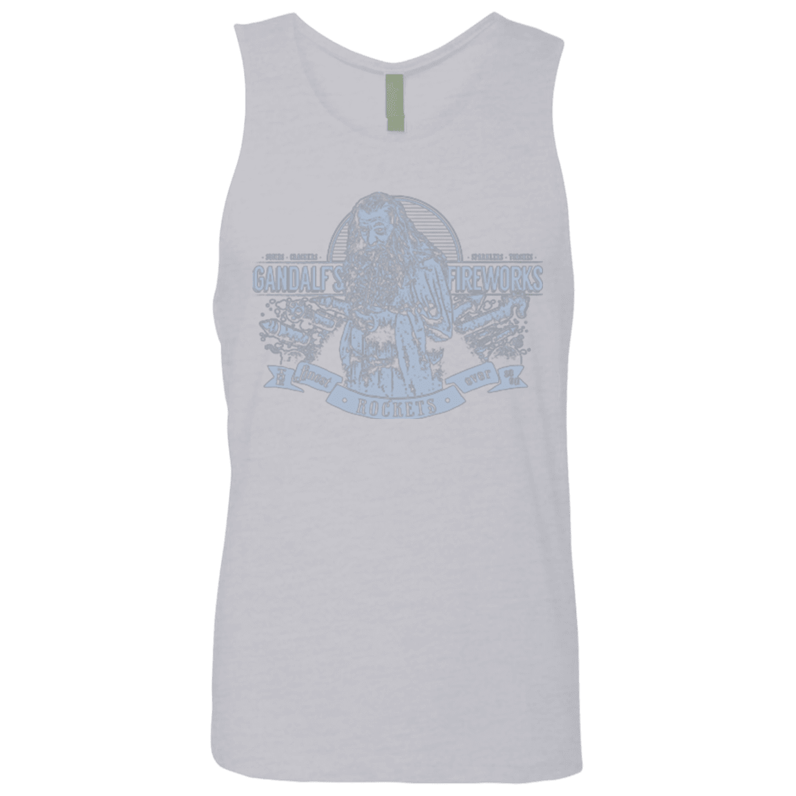 T-Shirts Heather Grey / Small Gandalfs Fireworks Men's Premium Tank Top