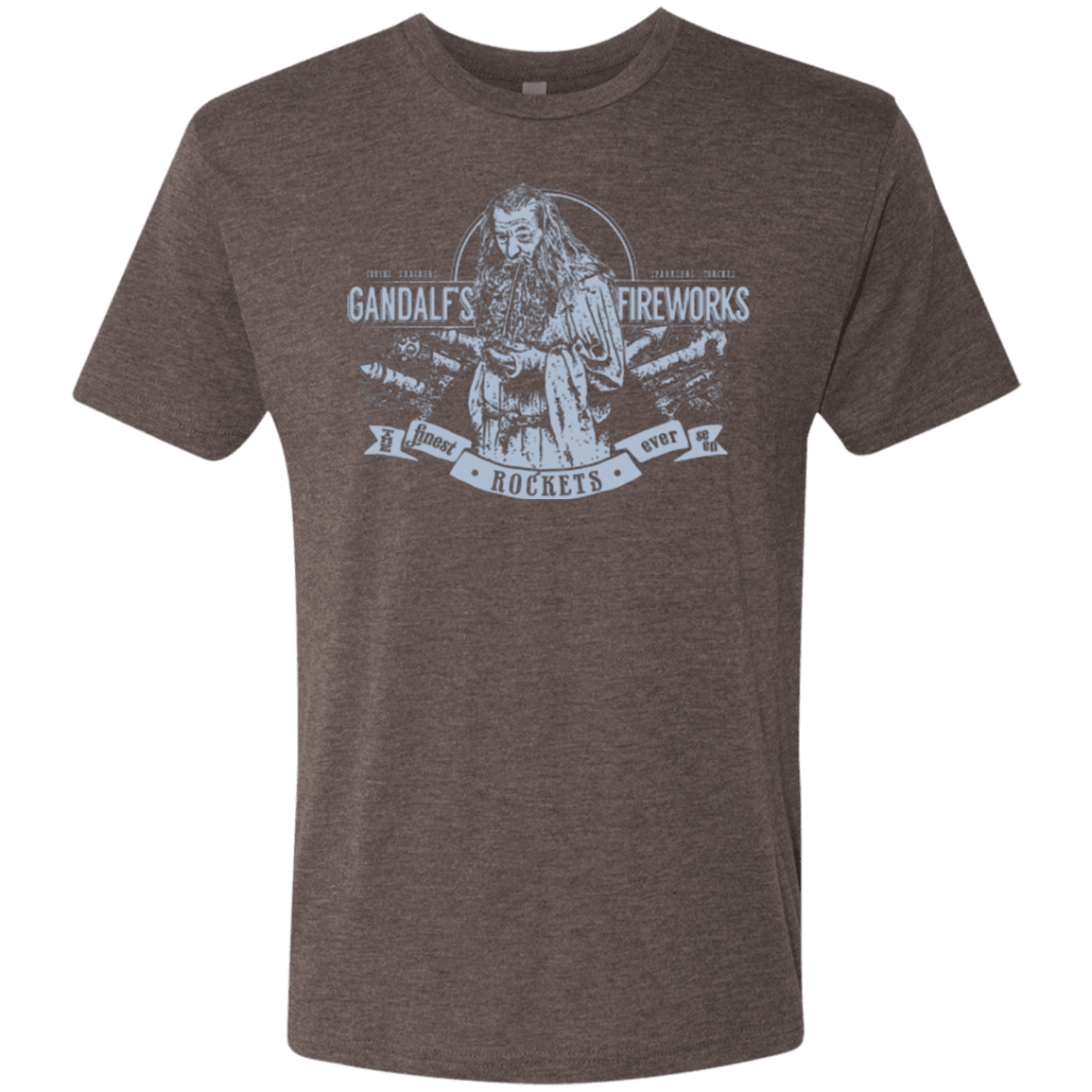T-Shirts Macchiato / Small Gandalfs Fireworks Men's Triblend T-Shirt