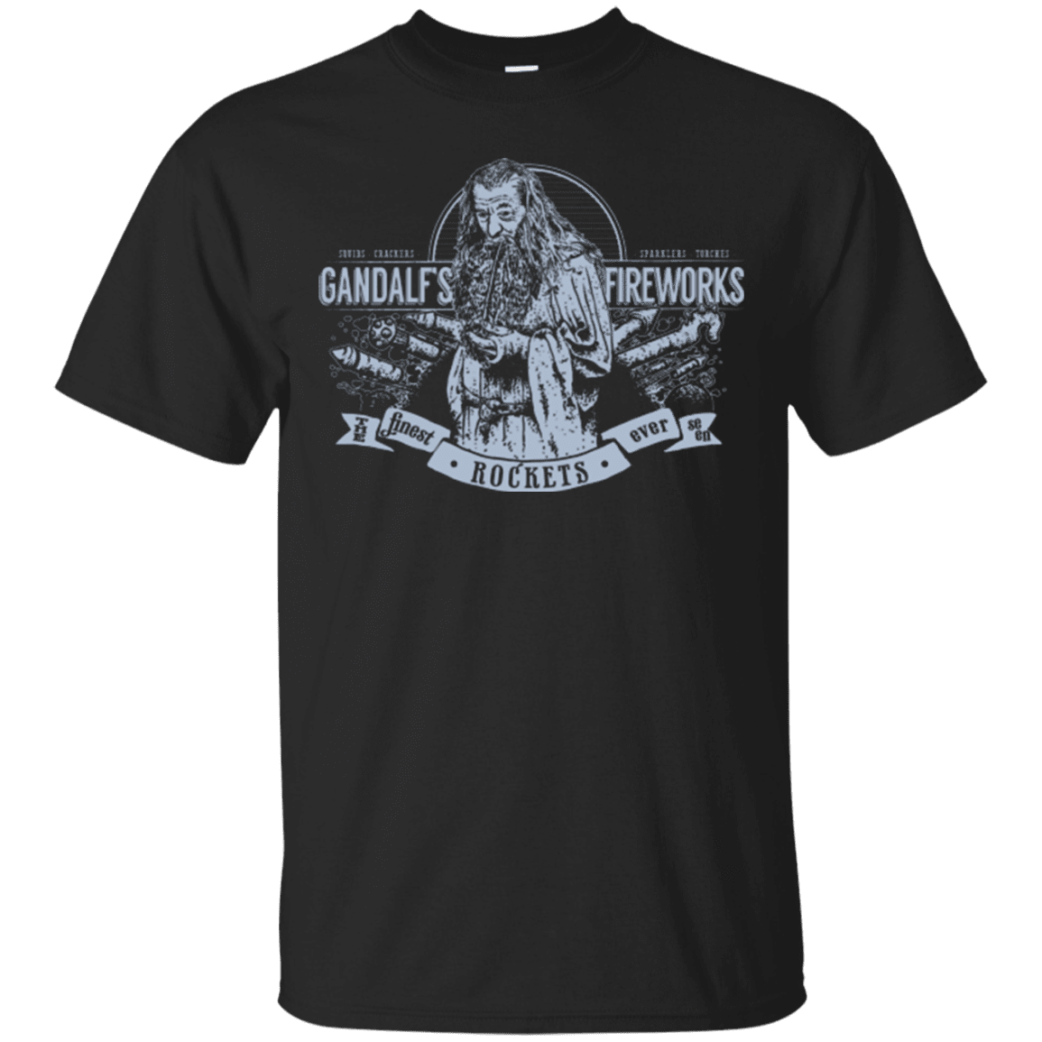 T-Shirts Black / Small Gandalfs Fireworks T-Shirt