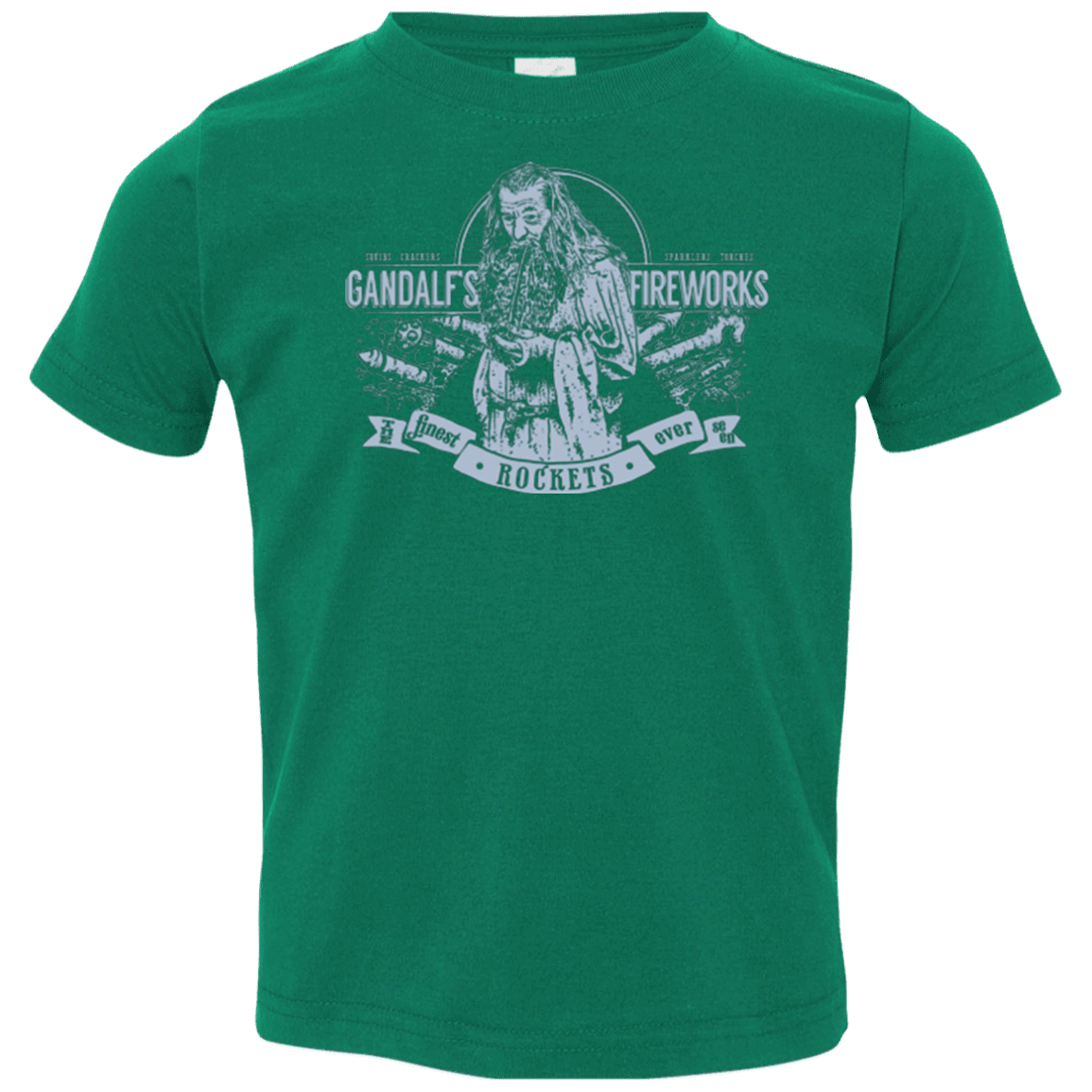 T-Shirts Kelly / 2T Gandalfs Fireworks Toddler Premium T-Shirt