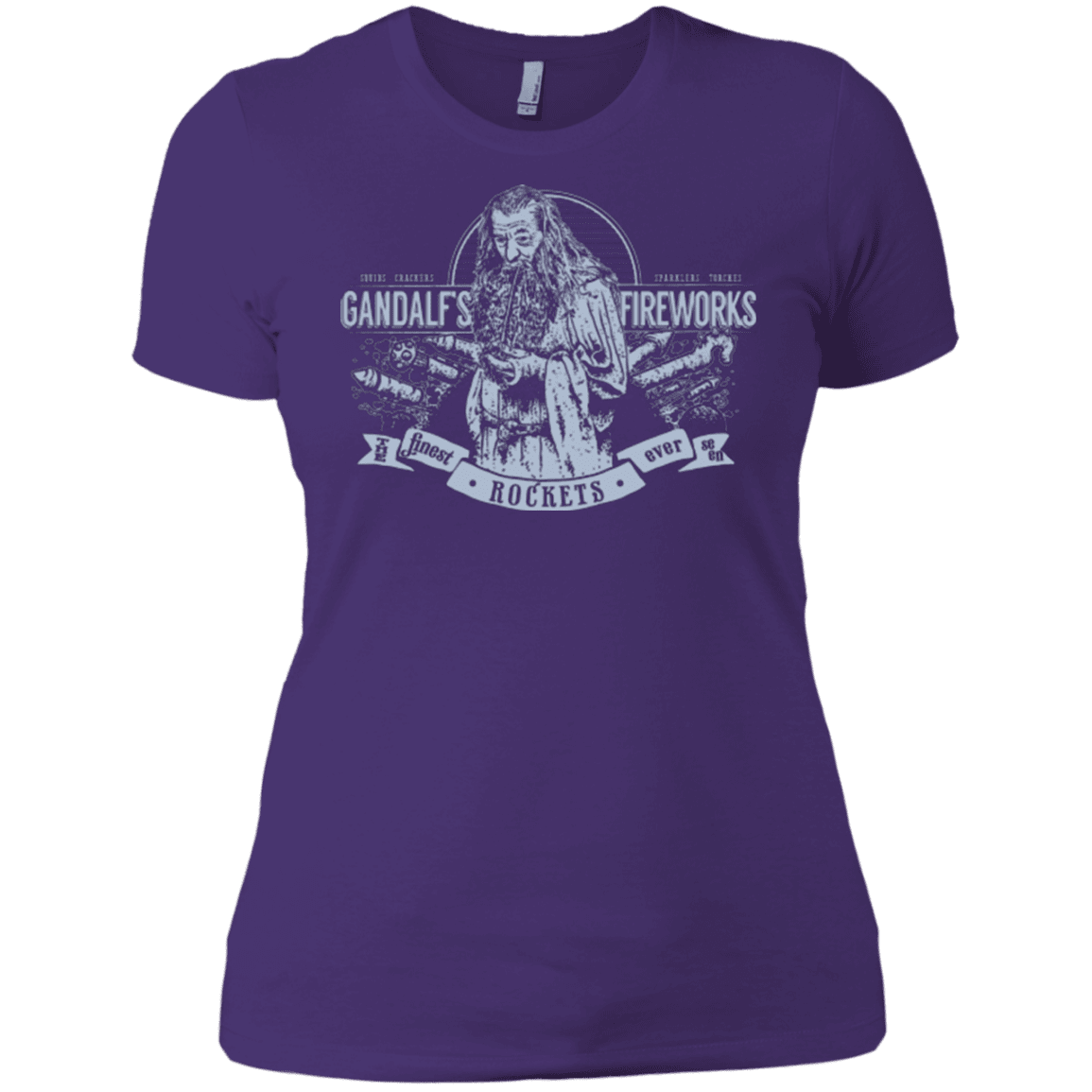 T-Shirts Purple / X-Small Gandalfs Fireworks Women's Premium T-Shirt