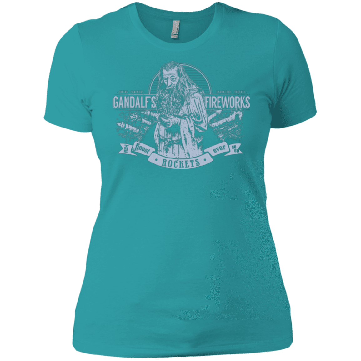 T-Shirts Tahiti Blue / X-Small Gandalfs Fireworks Women's Premium T-Shirt