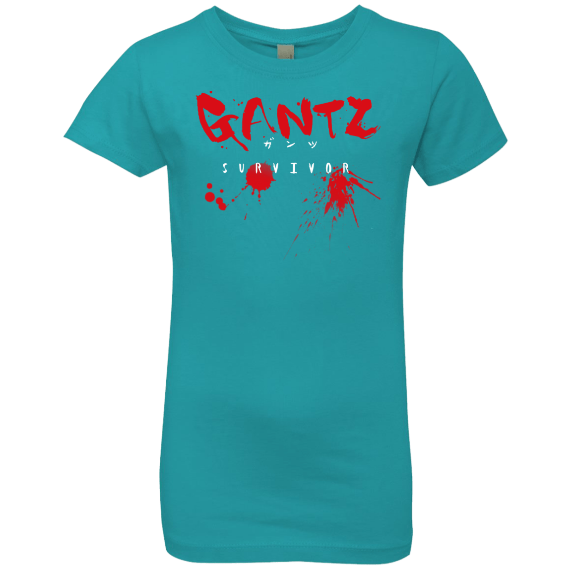T-Shirts Tahiti Blue / YXS Gantz Survivor Girls Premium T-Shirt