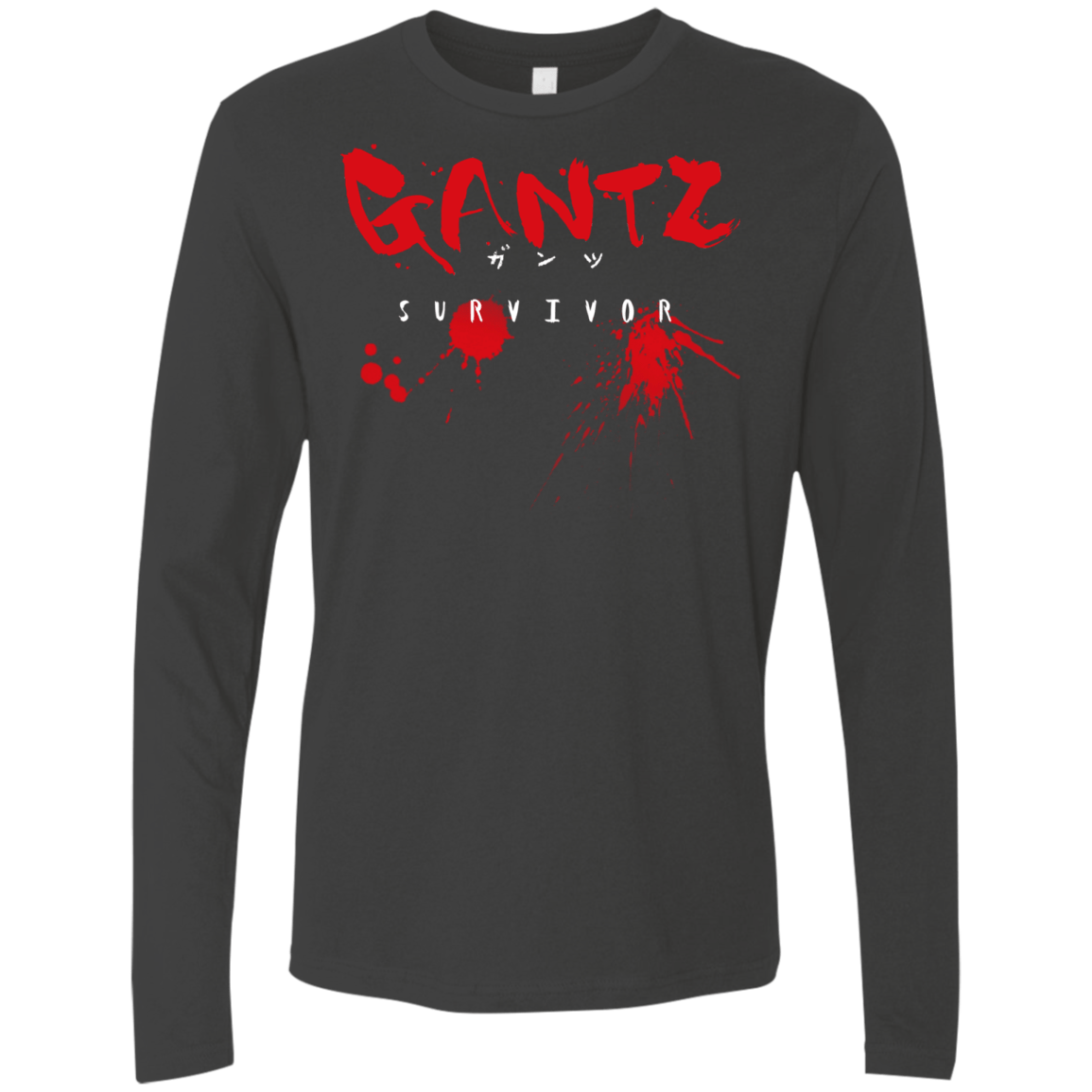 T-Shirts Heavy Metal / S Gantz Survivor Men's Premium Long Sleeve