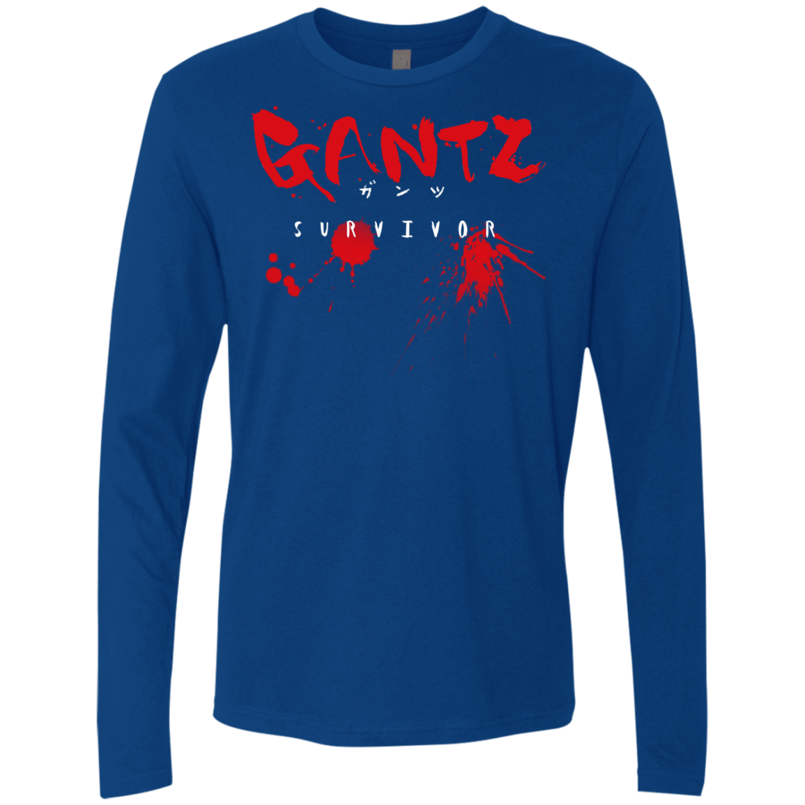 T-Shirts Royal / S Gantz Survivor Men's Premium Long Sleeve