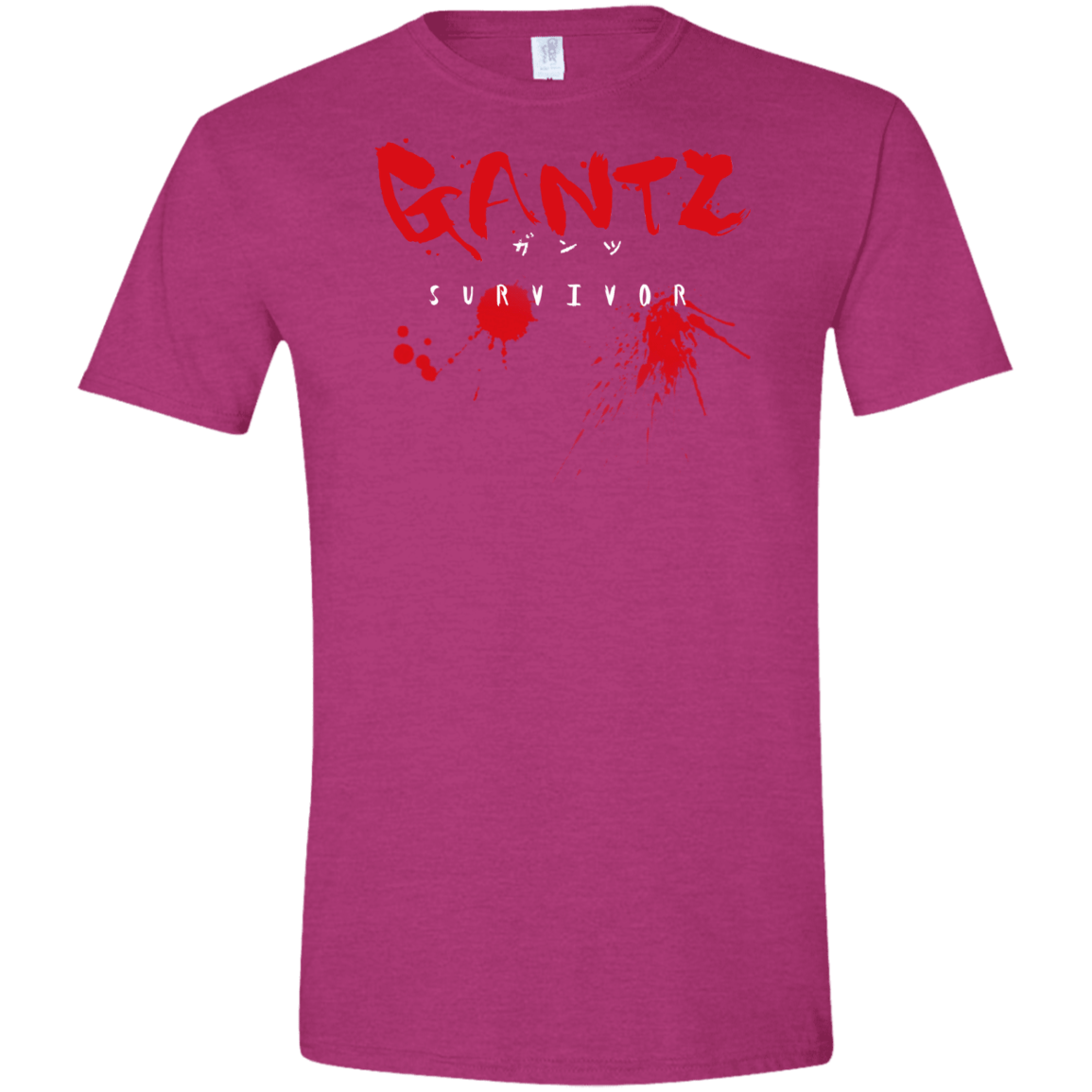 T-Shirts Antique Heliconia / S Gantz Survivor Men's Semi-Fitted Softstyle