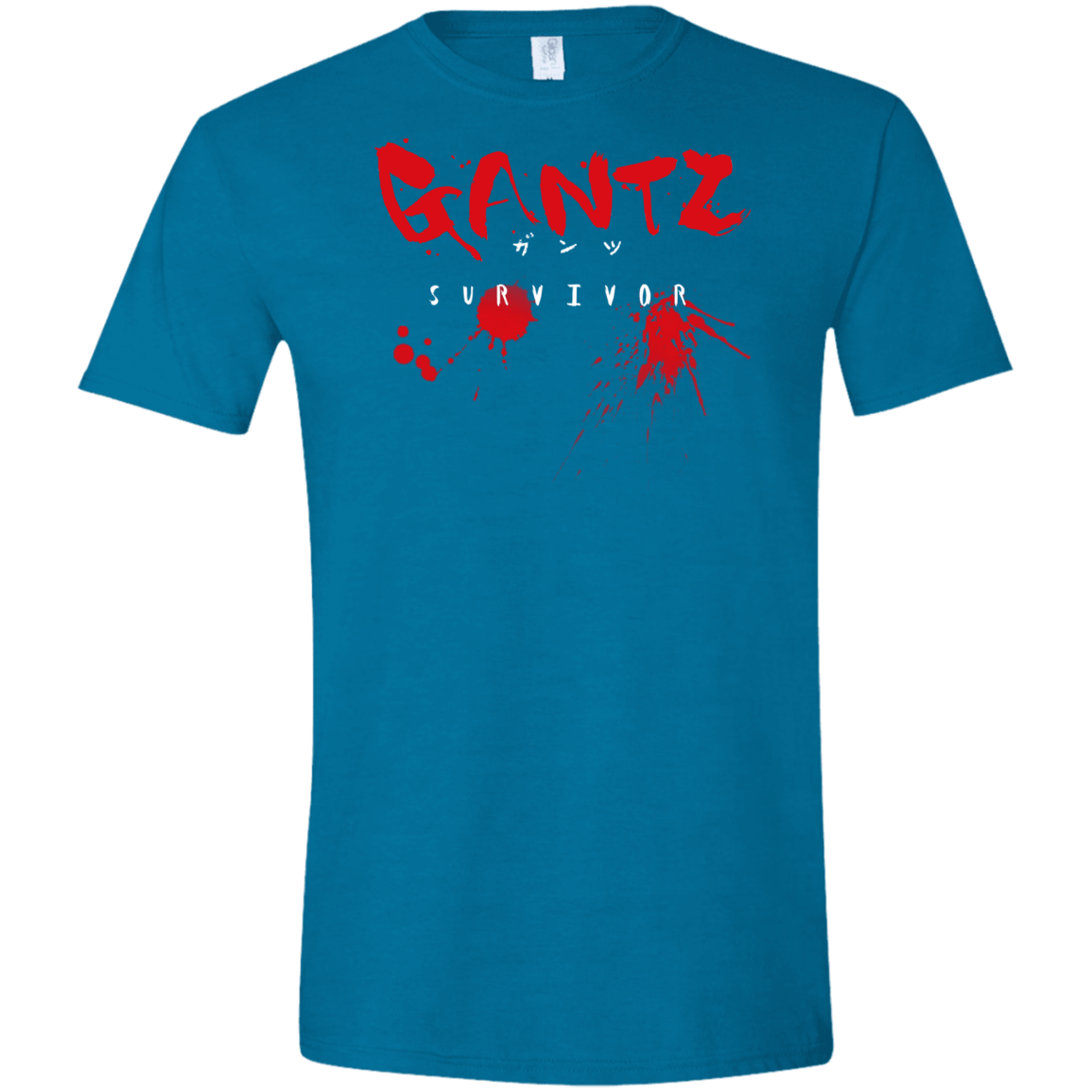 T-Shirts Antique Sapphire / S Gantz Survivor Men's Semi-Fitted Softstyle