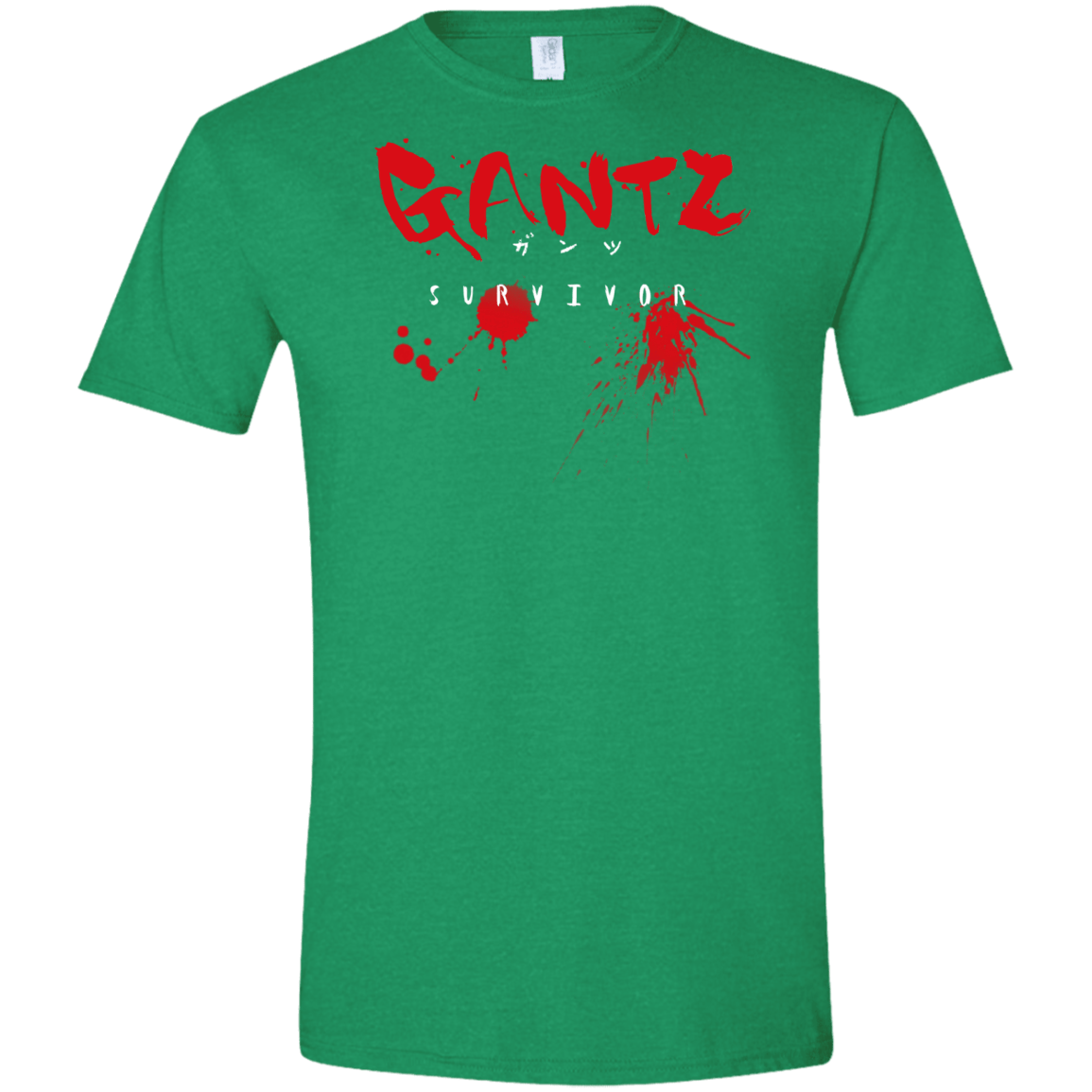 T-Shirts Heather Irish Green / S Gantz Survivor Men's Semi-Fitted Softstyle