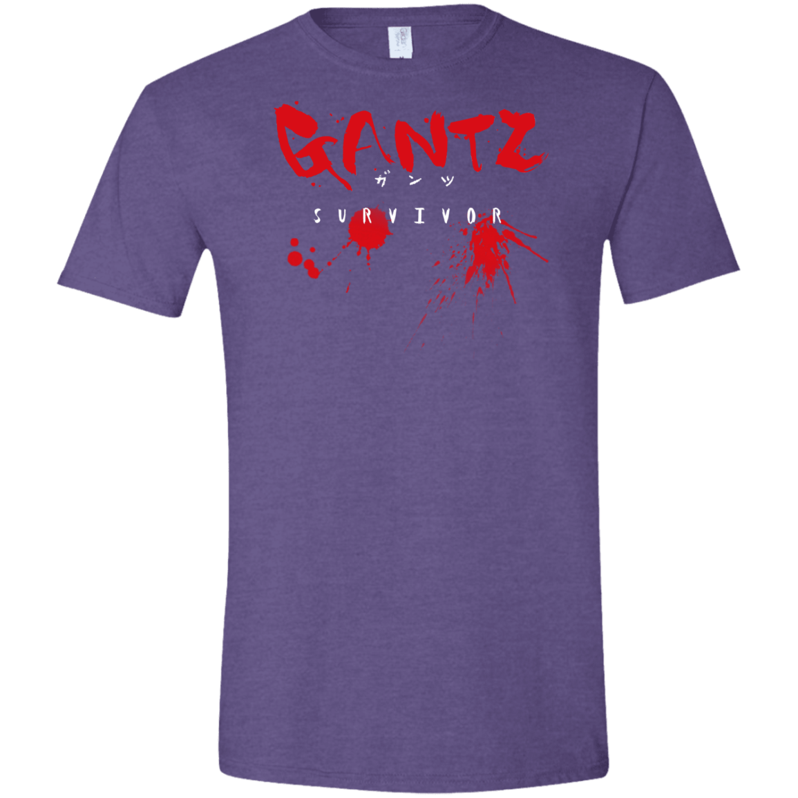 T-Shirts Heather Purple / S Gantz Survivor Men's Semi-Fitted Softstyle