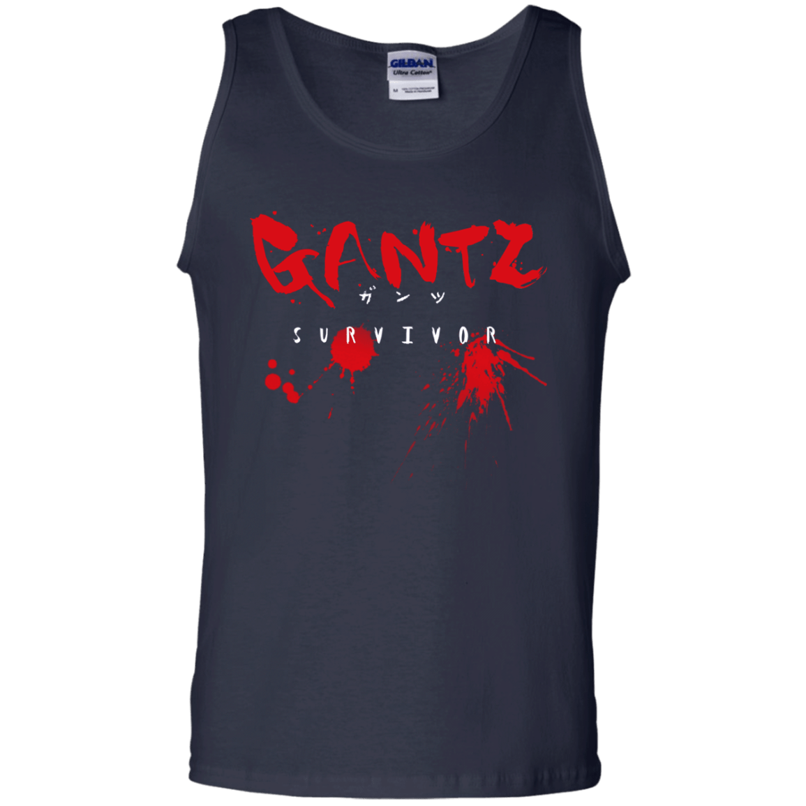T-Shirts Navy / S Gantz Survivor Men's Tank Top