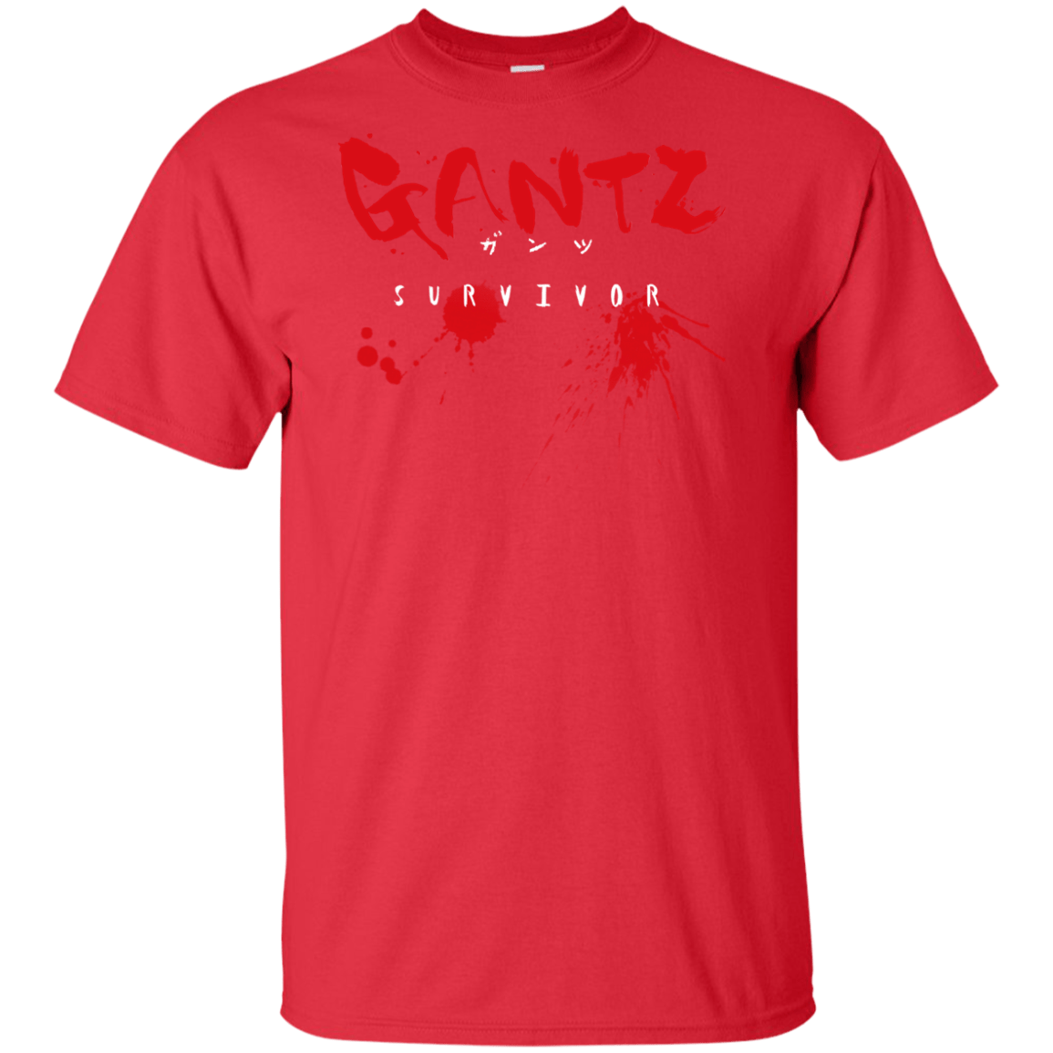 T-Shirts Red / XLT Gantz Survivor Tall T-Shirt