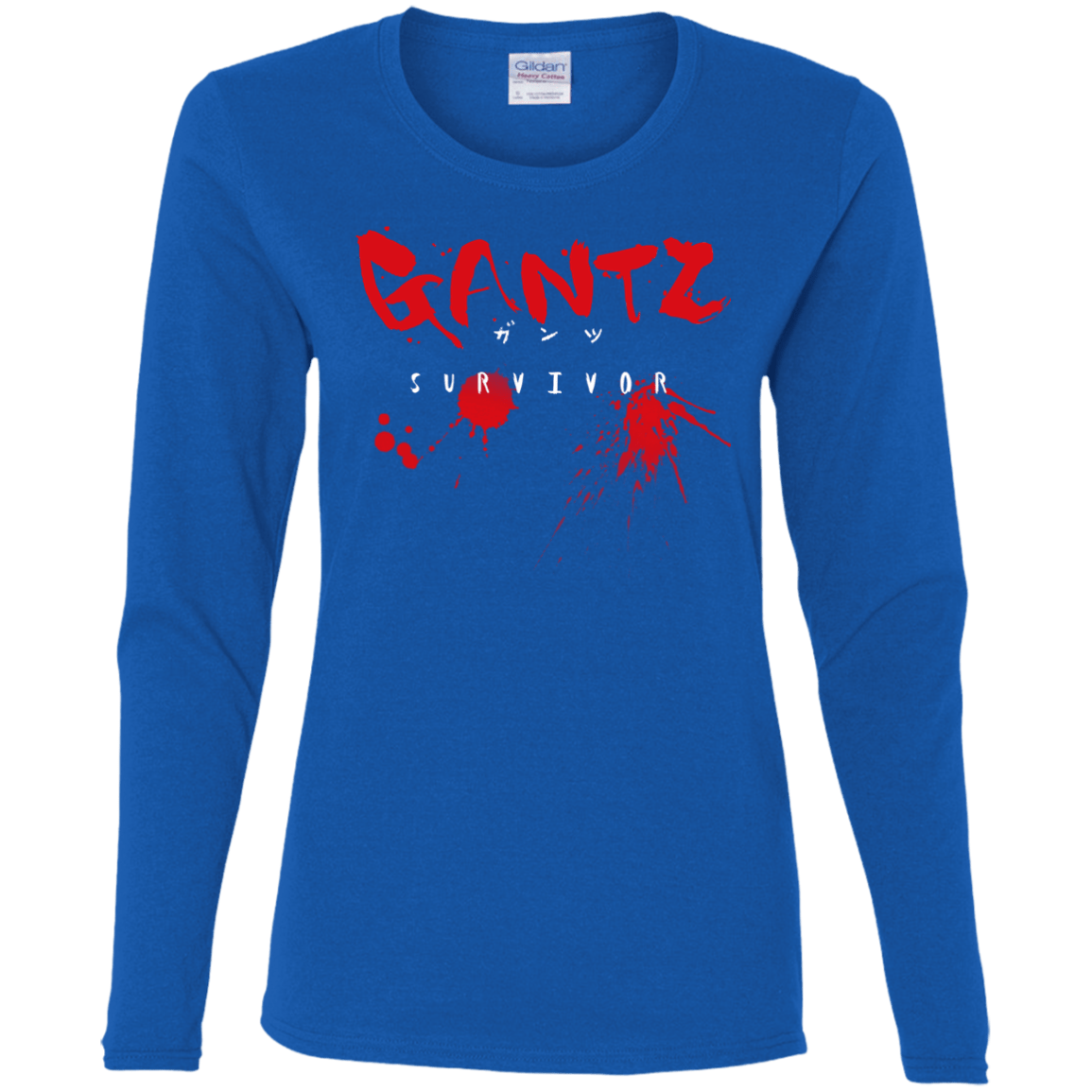 T-Shirts Royal / S Gantz Survivor Women's Long Sleeve T-Shirt