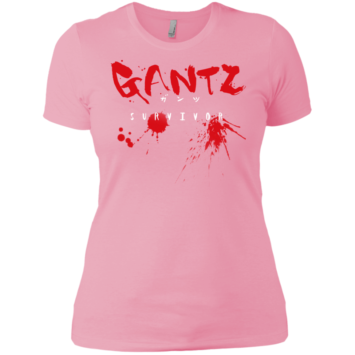 T-Shirts Light Pink / X-Small Gantz Survivor Women's Premium T-Shirt