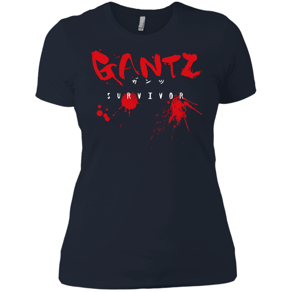 T-Shirts Midnight Navy / X-Small Gantz Survivor Women's Premium T-Shirt