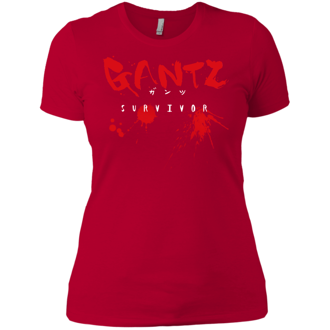 T-Shirts Red / X-Small Gantz Survivor Women's Premium T-Shirt
