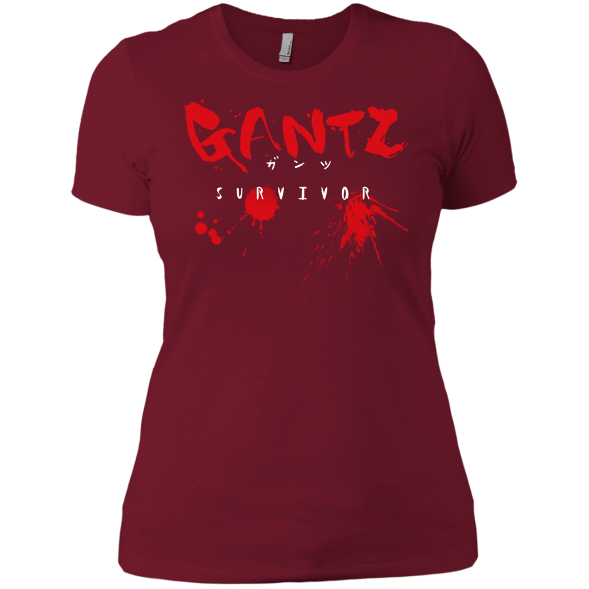 T-Shirts Scarlet / X-Small Gantz Survivor Women's Premium T-Shirt