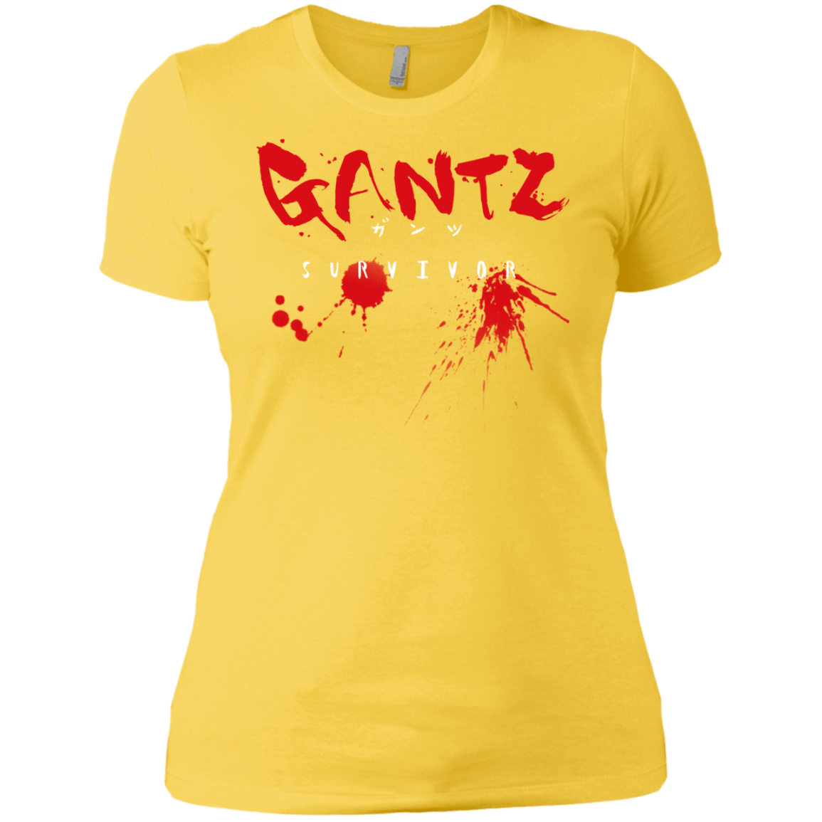 T-Shirts Vibrant Yellow / X-Small Gantz Survivor Women's Premium T-Shirt