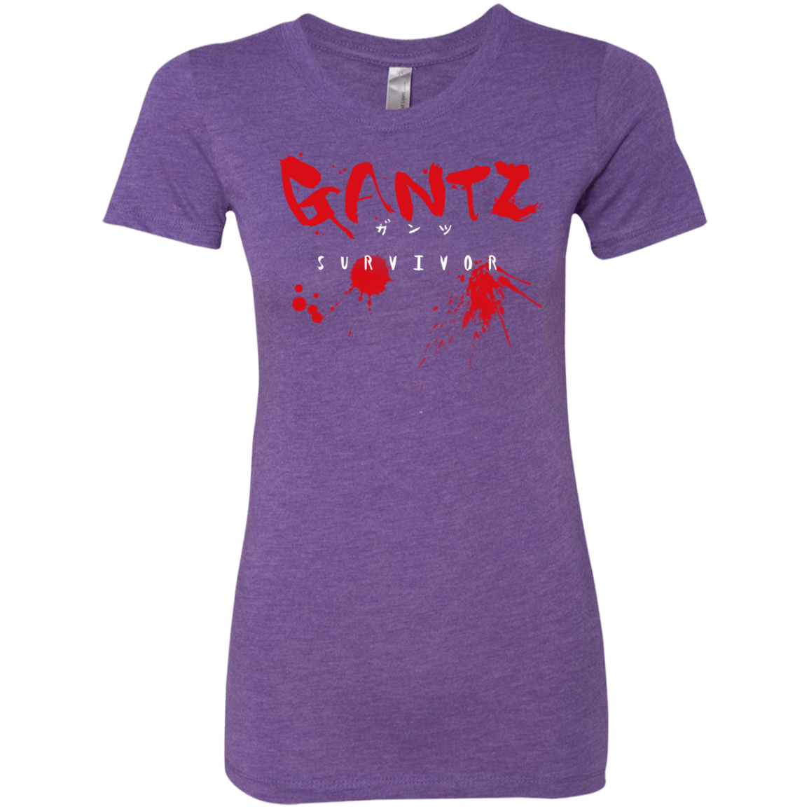 T-Shirts Purple Rush / S Gantz Survivor Women's Triblend T-Shirt