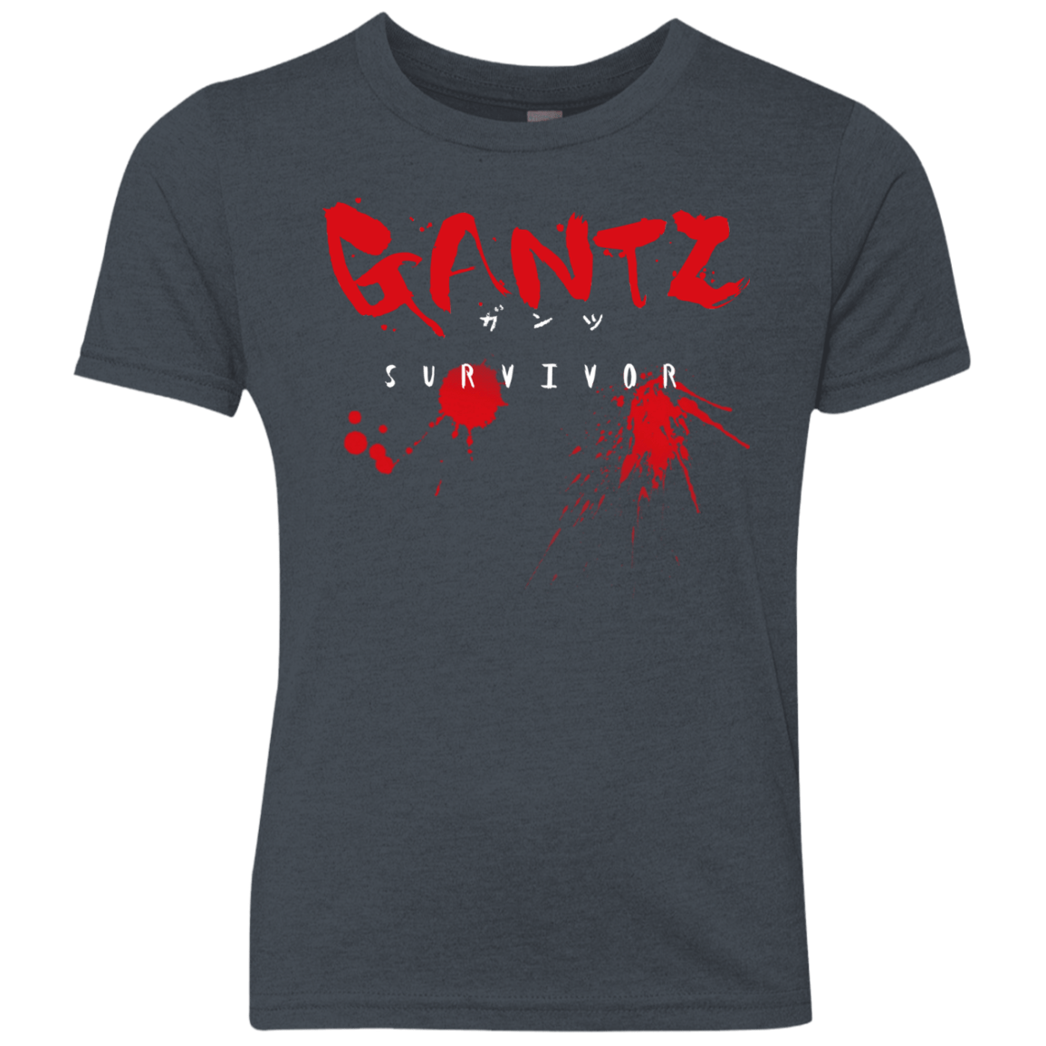 T-Shirts Vintage Navy / YXS Gantz Survivor Youth Triblend T-Shirt