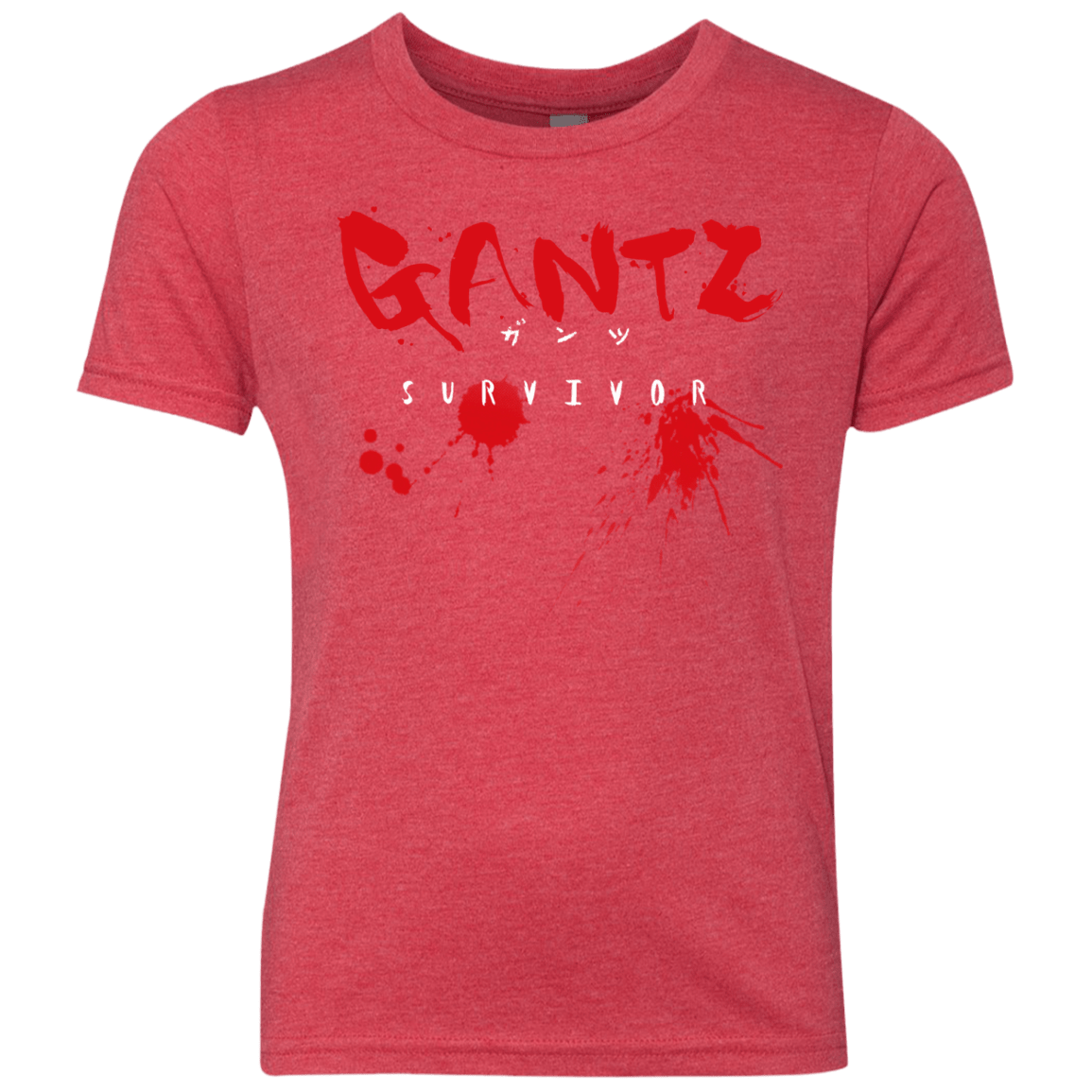 T-Shirts Vintage Red / YXS Gantz Survivor Youth Triblend T-Shirt