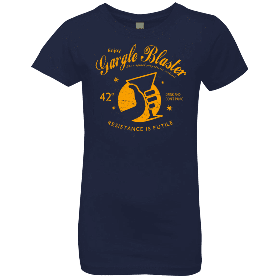 T-Shirts Midnight Navy / YXS Gargle blaster Girls Premium T-Shirt