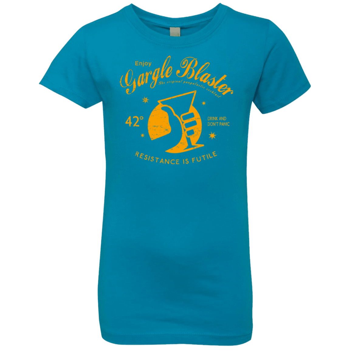T-Shirts Turquoise / YXS Gargle blaster Girls Premium T-Shirt