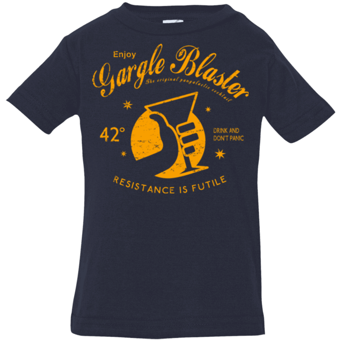 T-Shirts Navy / 6 Months Gargle blaster Infant PremiumT-Shirt