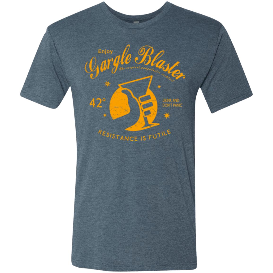 T-Shirts Indigo / Small Gargle blaster Men's Triblend T-Shirt