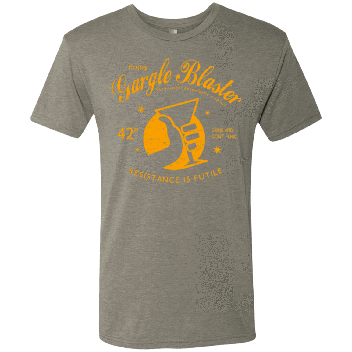 T-Shirts Venetian Grey / Small Gargle blaster Men's Triblend T-Shirt