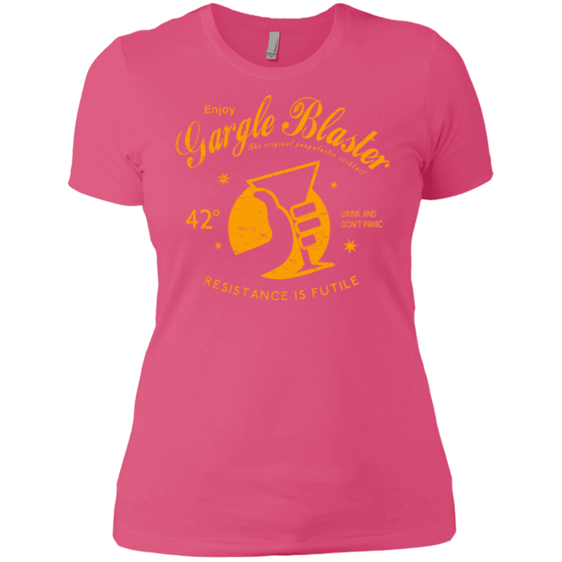 T-Shirts Hot Pink / X-Small Gargle blaster Women's Premium T-Shirt