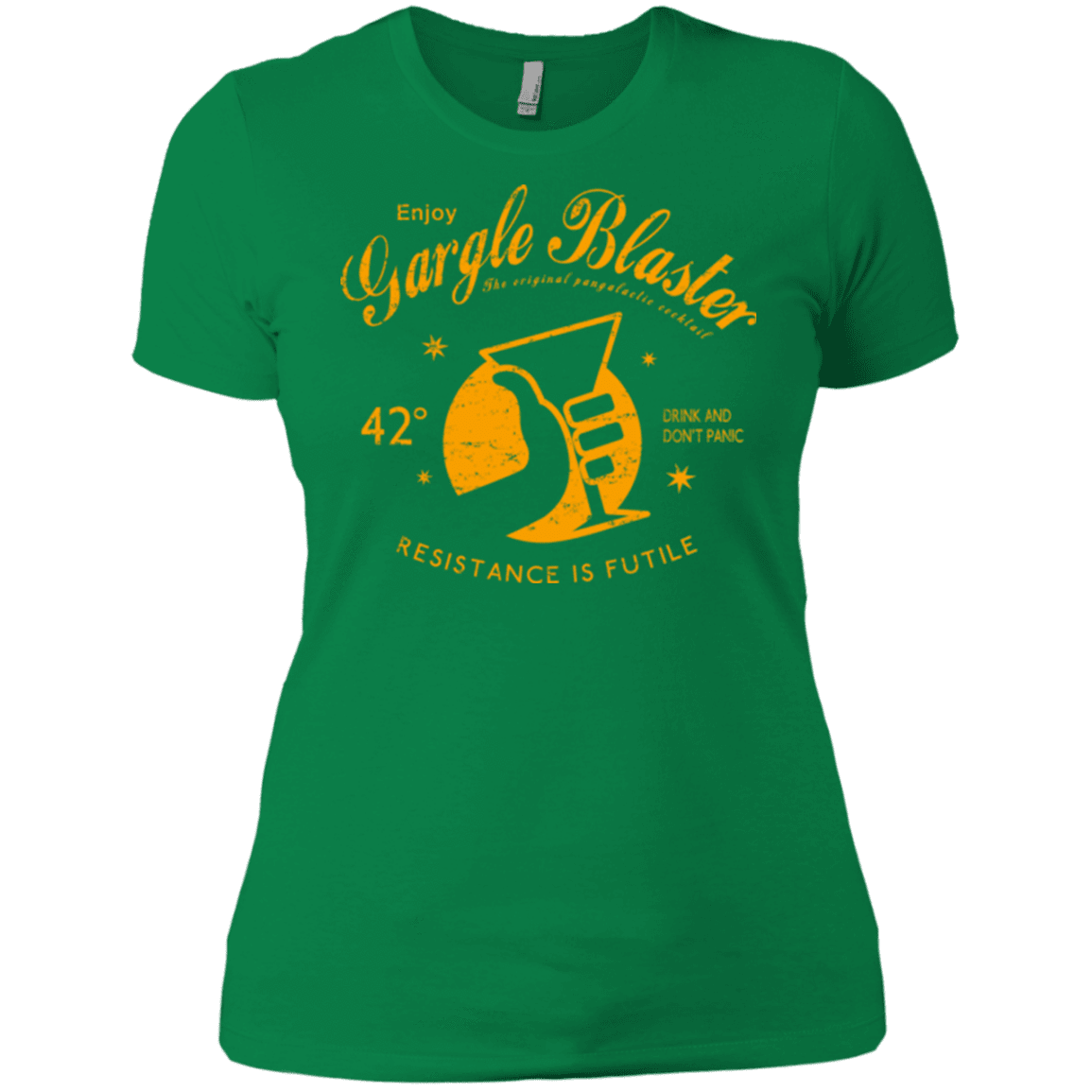 T-Shirts Kelly Green / X-Small Gargle blaster Women's Premium T-Shirt