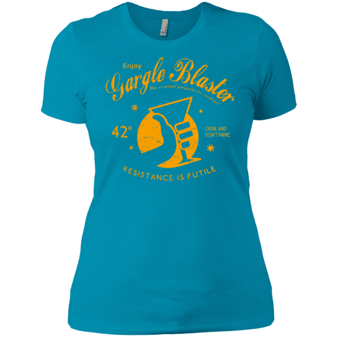 T-Shirts Turquoise / X-Small Gargle blaster Women's Premium T-Shirt