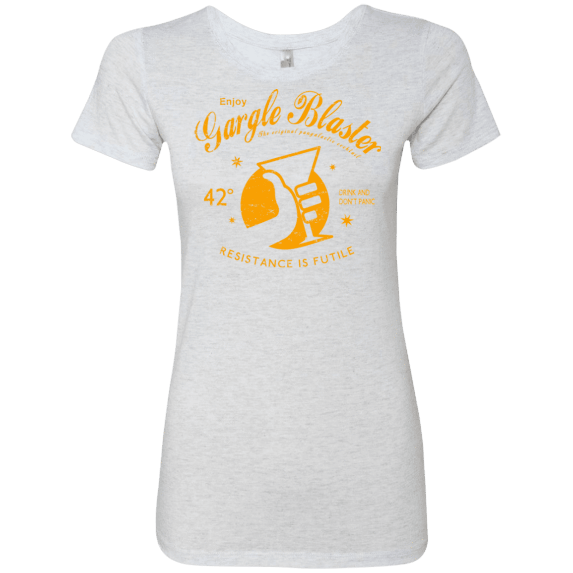 T-Shirts Heather White / Small Gargle blaster Women's Triblend T-Shirt