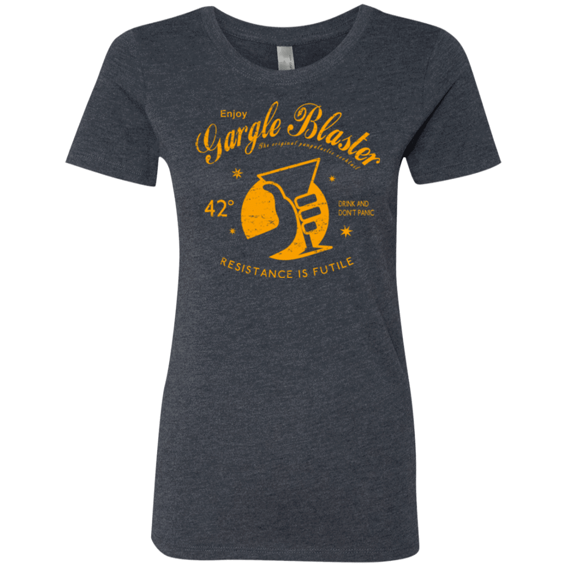 T-Shirts Vintage Navy / Small Gargle blaster Women's Triblend T-Shirt