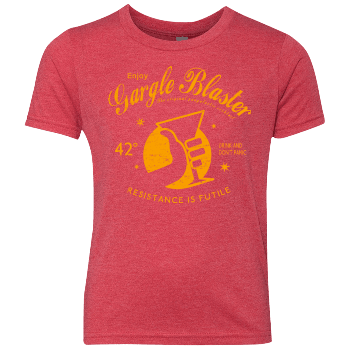T-Shirts Vintage Red / YXS Gargle blaster Youth Triblend T-Shirt