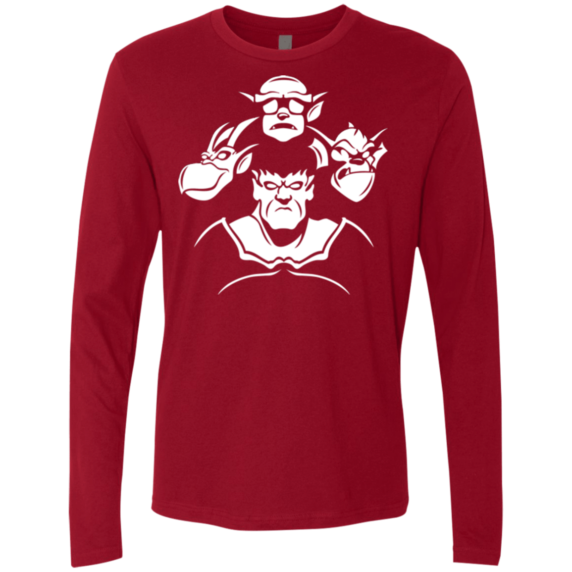 T-Shirts Cardinal / Small Gargoyle Rhapsody Men's Premium Long Sleeve