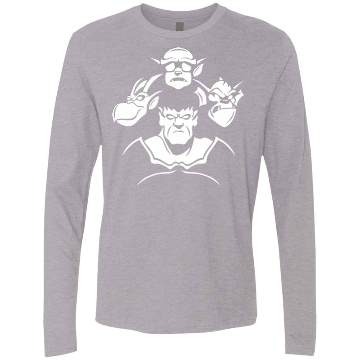 T-Shirts Heather Grey / Small Gargoyle Rhapsody Men's Premium Long Sleeve