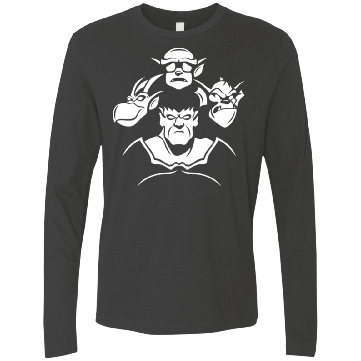 T-Shirts Heavy Metal / Small Gargoyle Rhapsody Men's Premium Long Sleeve