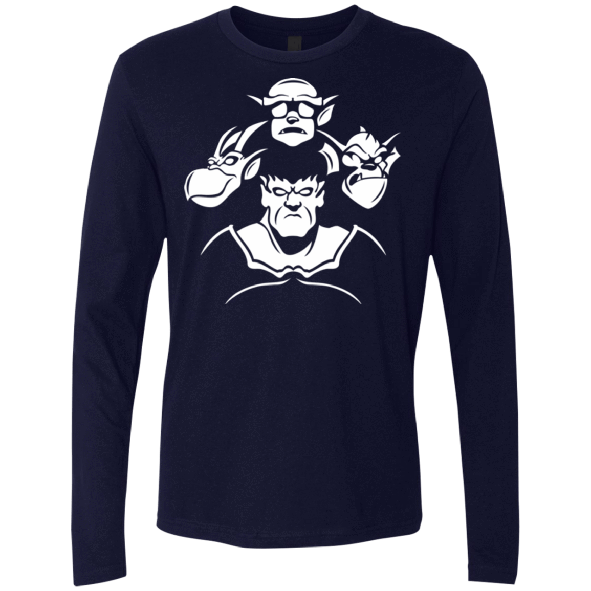T-Shirts Midnight Navy / Small Gargoyle Rhapsody Men's Premium Long Sleeve